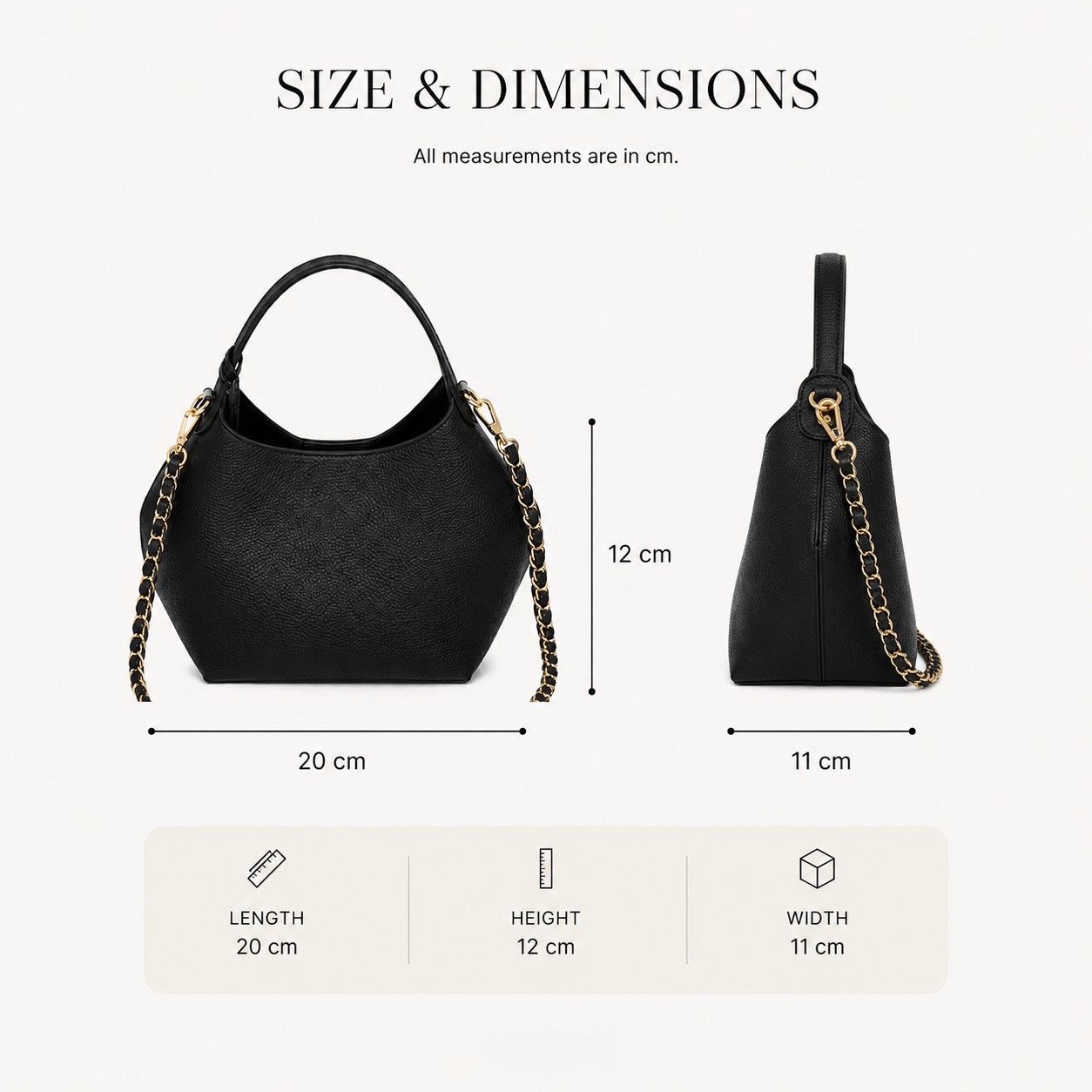 Avery Mini Chain Hobo